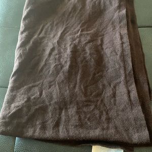 100% cashmere brown scarf